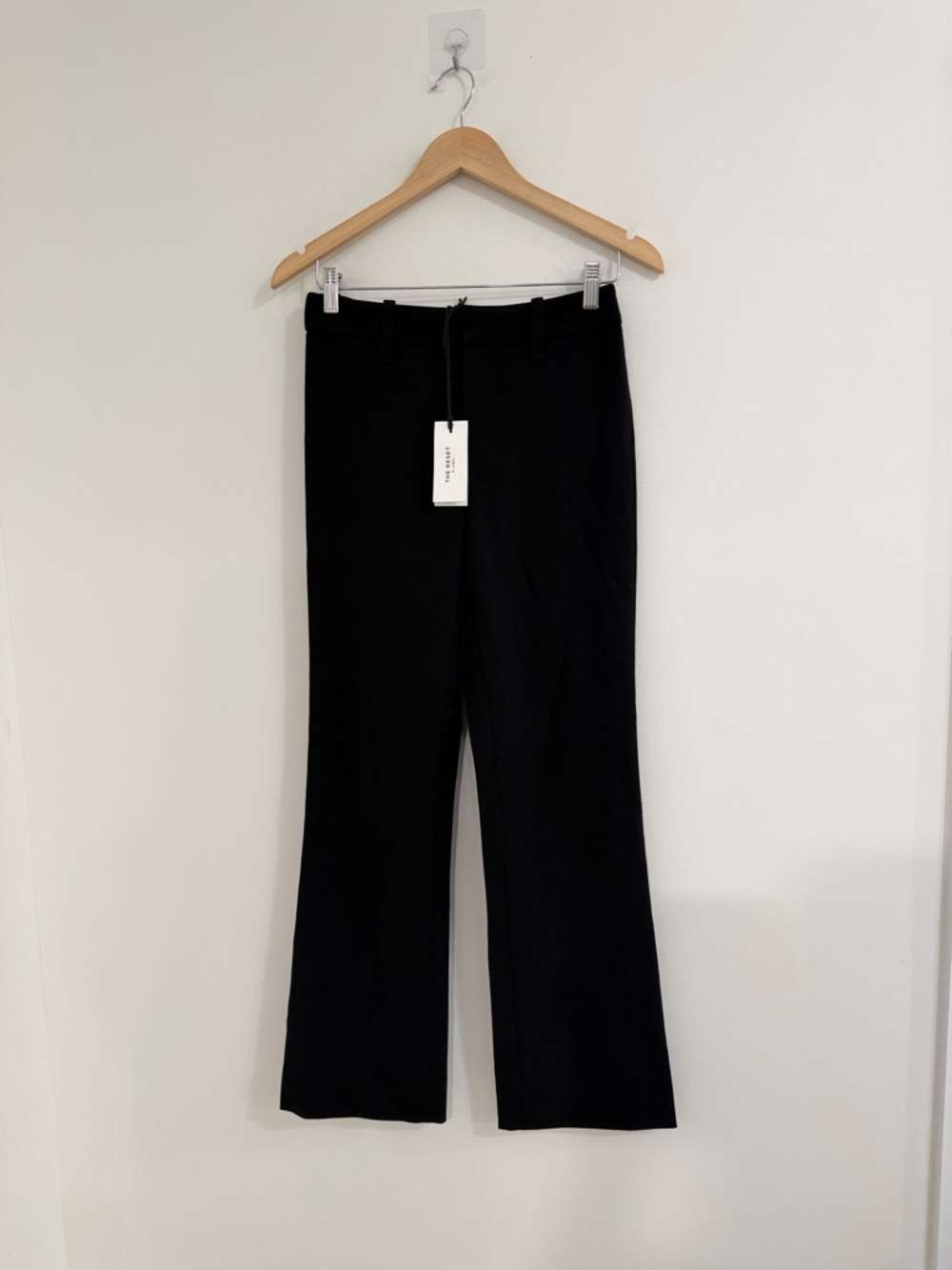NWT The reset r label the slim bootcut pants sz S #W3